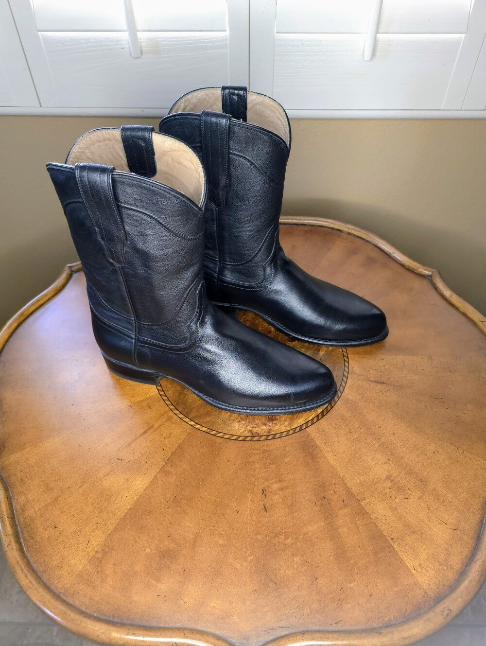 Tecovas "The Earl" Black Ropers - Picture 4 of 15